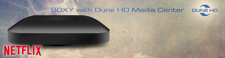 BOXY with Dune HD Media Center