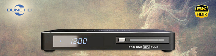 Dune HD Pro One 8K Plus médialejátszó