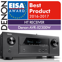 EISA díjat nyert az AVR-X2300W