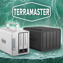 Direct-attached storage (DAS) TerraMaster-módra