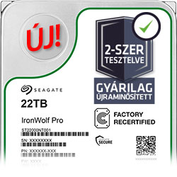 A Lejátszó.hu bemutatja: „Recertified” merevlemezek