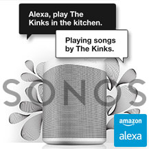 Sonos One: Amazon Alexa „beépítve”