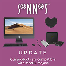 Mojave kompatibilis minden Sonnet termék