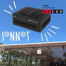 Már az Apple is árul Sonnet eGPU-t!