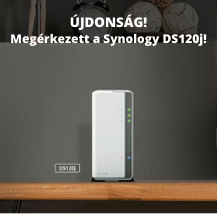 Frissült a legkisebb Synology DiskStation, itt a DS120j