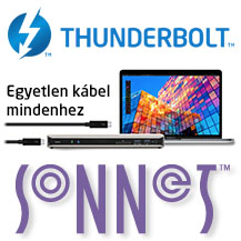 Thunderbolt 3-as dokkoló a Sonnettől