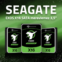 Megérkezett a Seagate Exos X16 16TB (!) SATA merevlemeze!